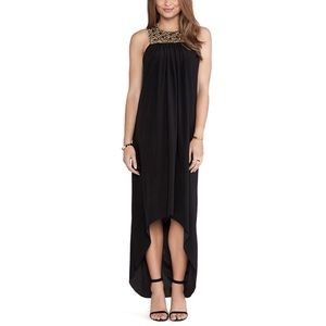 T-Bags LosAngeles Embellished Yoke Maxi Dress